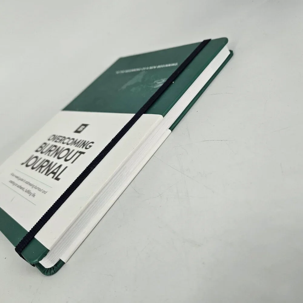 Overcoming Burnout Journal BestSelf 4 Week Guided Wellness Hardcover Book Diary